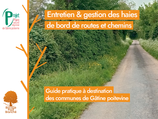 Télécharger le guide de gestion des haies de bord de routes et chemins pour les communes de Gâtine