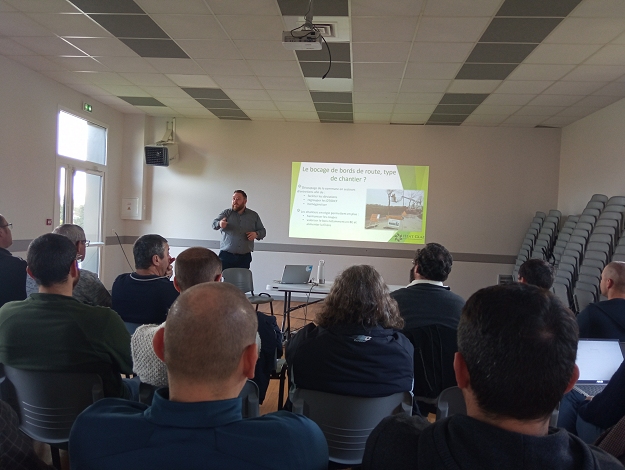 Présentation de l’outil plan de gestion des haies de bords de route, Pierre Vieilleville
