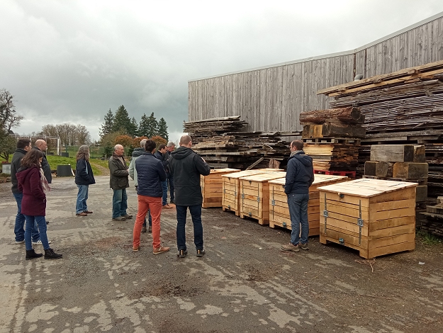 Valorisation du bois bocager en bois d'œuvre et de chauffage, Cerizay (79)